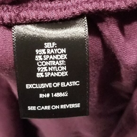 Torrid 2 (2X) Top Super Soft Knits Tunic Lace Sleeves Purple Whimsigoth Witchy - Picture 6 of 10